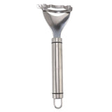 Corn Peeler Thickened Stainless Steel Corn Cob Threshing Tool Stripper Kitchen Accessories - Rear View