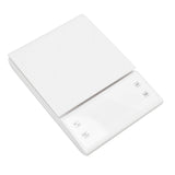 Digital Kitchen Scale 0.1g High Accuracy Battery Powered Electronic Jewelry Scale for Food Ingredients White