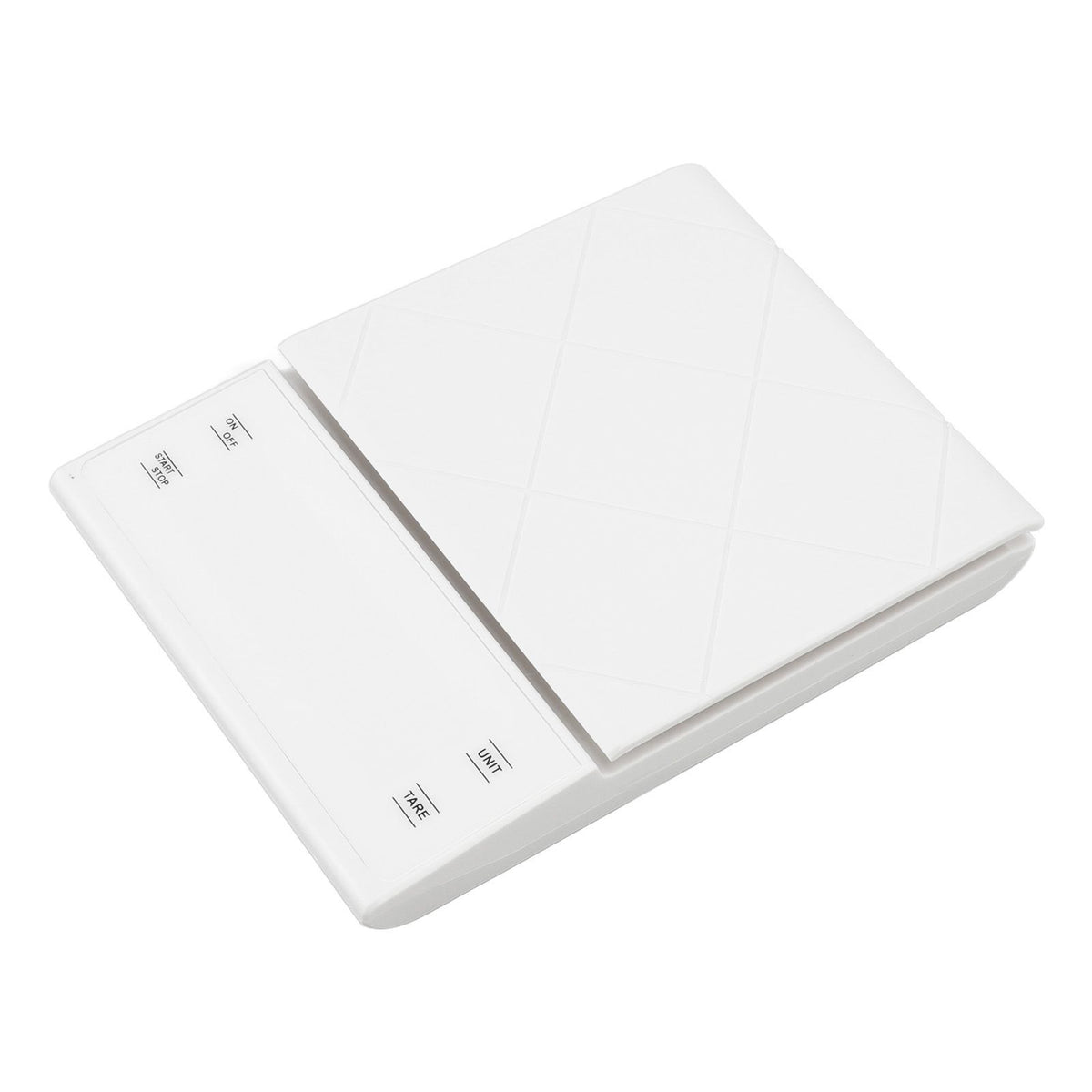 Digital Kitchen Scale 0.1g High Accuracy Battery Powered Electronic Jewelry Scale for Food Ingredients White