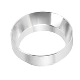 51mm Dosing Funnel Anti Flying Powder Aluminum Alloy Universal Dosing Rings with Magnetic for Household Coffee Shop Silver