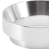 51mm Dosing Funnel Anti Flying Powder Aluminum Alloy Universal Dosing Rings with Magnetic for Household Coffee Shop Silver
