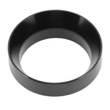 51mm Dosing Funnel Anti Flying Powder Aluminum Alloy Universal Dosing Rings with Magnetic for Household Coffee Shop Black