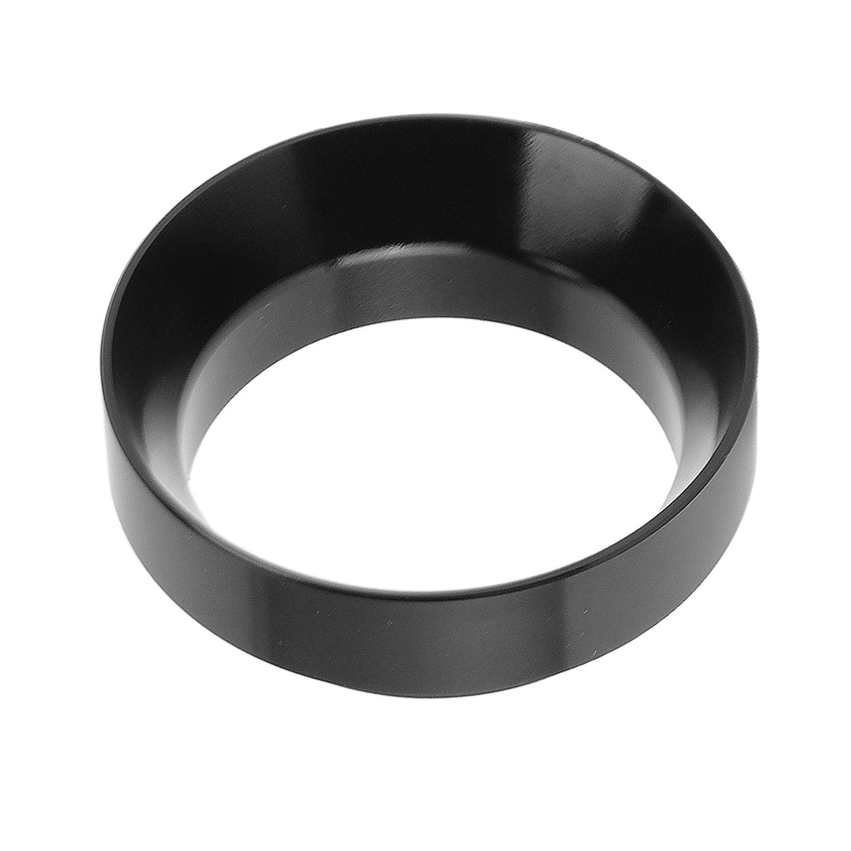 51mm Dosing Funnel Anti Flying Powder Aluminum Alloy Universal Dosing Rings with Magnetic for Household Coffee Shop Black