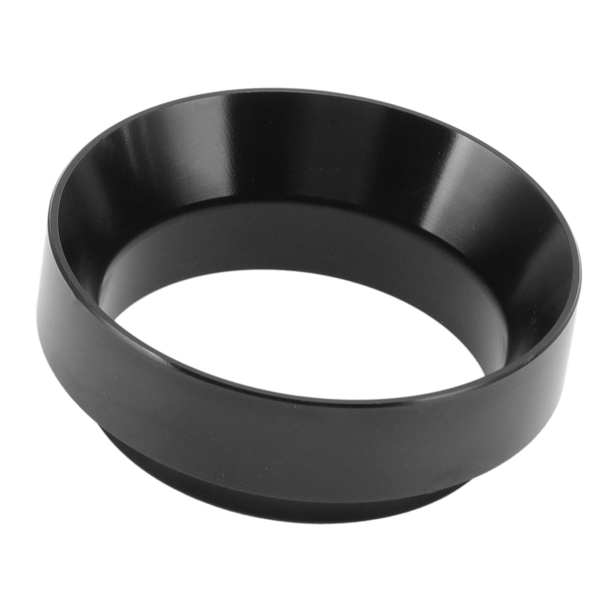 51mm Dosing Funnel Anti Flying Powder Aluminum Alloy Universal Dosing Rings with Magnetic for Household Coffee Shop Black
