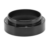 51mm Dosing Funnel Anti Flying Powder Aluminum Alloy Universal Dosing Rings with Magnetic for Household Coffee Shop Black