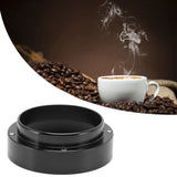 51mm Dosing Funnel Anti Flying Powder Aluminum Alloy Universal Dosing Rings with Magnetic for Household Coffee Shop Black