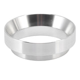 58mm Coffee Dosing Funnel Italian Magnetic Aluminium Alloy Coffee Powder Dosing Ring for Cafe Business Home Silver