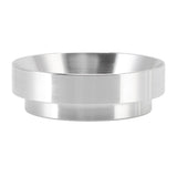 58mm Coffee Dosing Funnel Italian Magnetic Aluminium Alloy Coffee Powder Dosing Ring for Cafe Business Home Silver