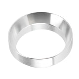 58mm Coffee Dosing Funnel Italian Magnetic Aluminium Alloy Coffee Powder Dosing Ring for Cafe Business Home Silver - 45-Degree Angle
