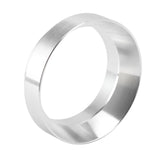 58mm Coffee Dosing Funnel Italian Magnetic Aluminium Alloy Coffee Powder Dosing Ring for Cafe Business Home Silver