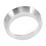 58mm Coffee Dosing Funnel Italian Magnetic Aluminium Alloy Coffee Powder Dosing Ring for Cafe Business Home Silver