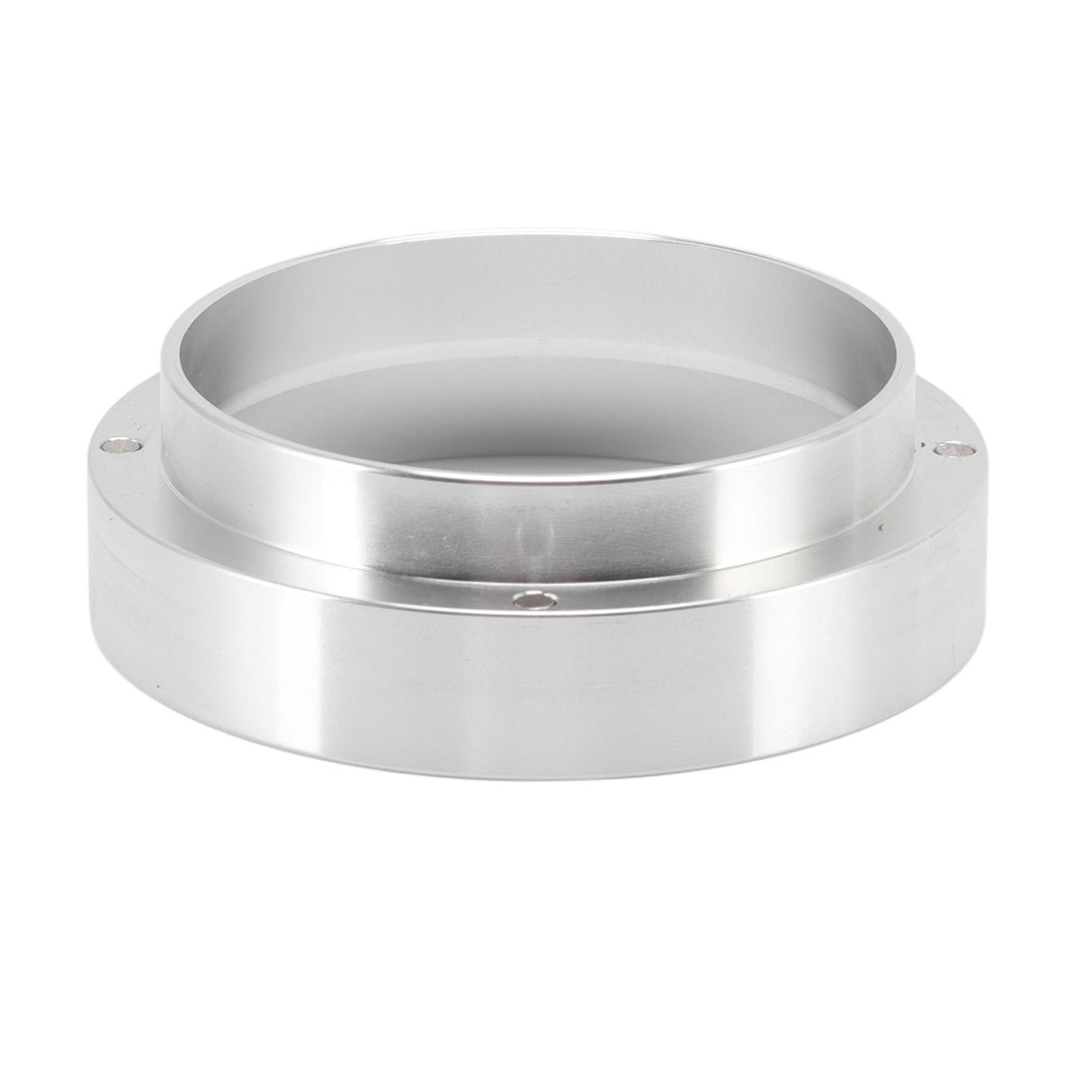 58mm Coffee Dosing Funnel Italian Magnetic Aluminium Alloy Coffee Powder Dosing Ring for Cafe Business Home Silver