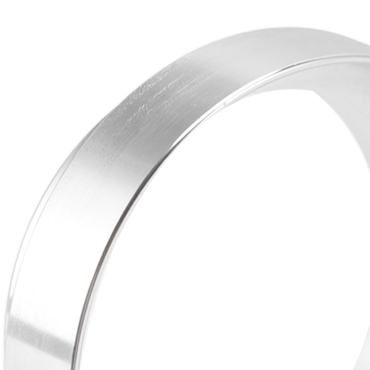 58mm Coffee Dosing Funnel Italian Magnetic Aluminium Alloy Coffee Powder Dosing Ring for Cafe Business Home Silver