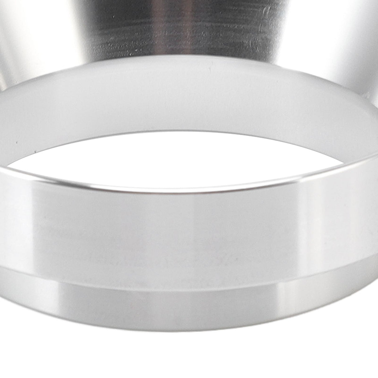 58mm Coffee Dosing Funnel Italian Magnetic Aluminium Alloy Coffee Powder Dosing Ring for Cafe Business Home Silver