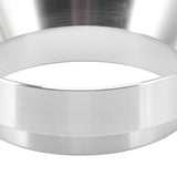 58mm Coffee Dosing Funnel Italian Magnetic Aluminium Alloy Coffee Powder Dosing Ring for Cafe Business Home Silver