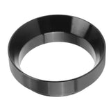 58mm Coffee Dosing Funnel Italian Magnetic Aluminium Alloy Coffee Powder Dosing Ring for Cafe Business Home Black