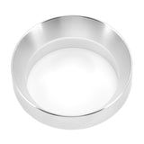 53mm Coffee Dosing Funnel Aluminum Alloy Magnetic Coffee Powder Dosing Ring Anti Flying Powder Receiving Ring Silver - 45-Degree Angle