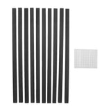 Coffee Capsule Holder DIY Adhesive Coffee Pods Storage Counter Mounted Coffee Pod Holder for Nespresso Black