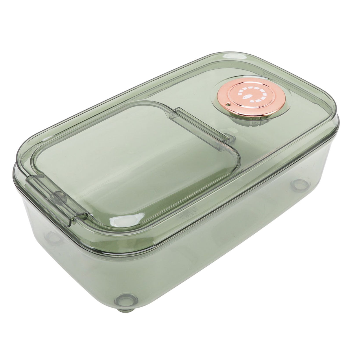 Transparent Rice Grain Storage Container Insect Proof Food Bucket Container with Flip Lid Measuring Cup 10KG Transparent Green
