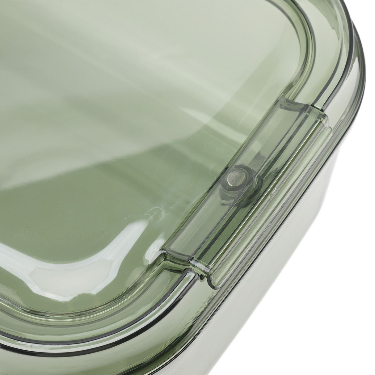 Transparent Rice Grain Storage Container Insect Proof Food Bucket Container with Flip Lid Measuring Cup 10KG Transparent Green