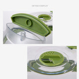 Microwave Food Anti Sputtering Cover High Temperature Resistant Food Heating Lid Freshness Keeping Lid Oil Proof Water Injection Diversion