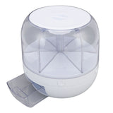 Grain Dispenser 6 Grids PP Rotation Insect Proof Grain Storage Organization for Home Kitchen 10kg - Close-Up Angle