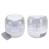 Grain Dispenser 6 Grids PP Rotation Insect Proof Grain Storage Organization for Home Kitchen 10kg - Extra Image