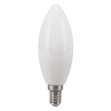 LED Bulb Light Control 5000K C37 E14 5W Eye Protective White Lighting for Home Decoration