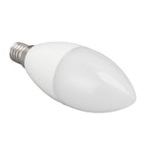 LED Bulb Light Control 5000K C37 E14 5W Eye Protective White Lighting for Home Decoration - Front View