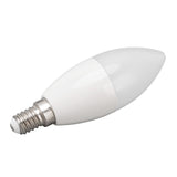 LED Bulb Light Control 5000K C37 E14 5W Eye Protective White Lighting for Home Decoration