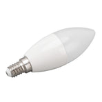 LED Bulb Light Control 5000K C37 E14 5W Eye Protective White Lighting for Home Decoration