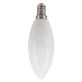 LED Bulb Light Control 5000K C37 E14 5W Eye Protective White Lighting for Home Decoration