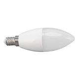 LED Bulb Light Control 5000K C37 E14 5W Eye Protective White Lighting for Home Decoration