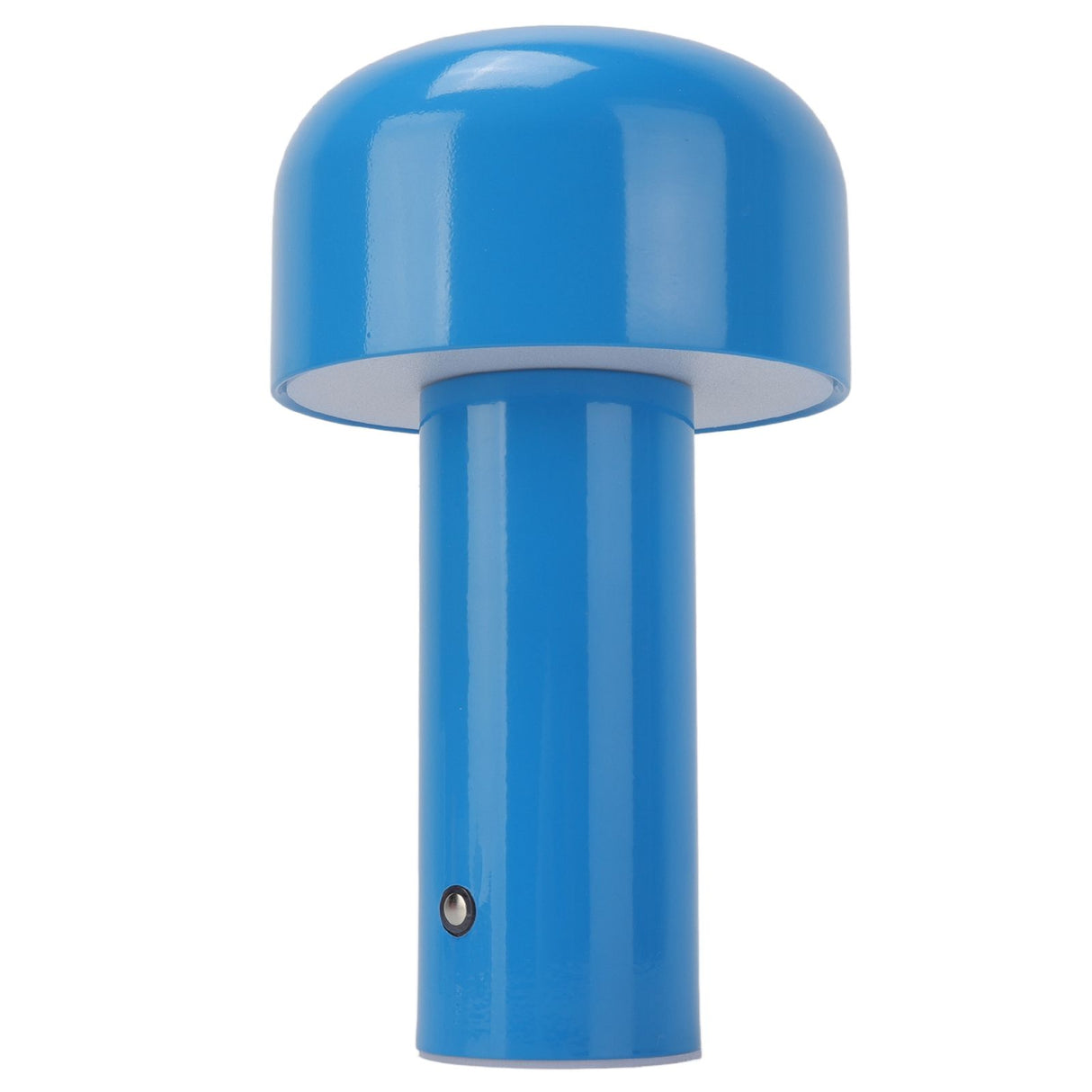 Mushroom Table Lamp 3 Color Dimming USB Charging Desk Lamp Touch Sensitive Mushroom Lamp for Restaurant Camping Blue