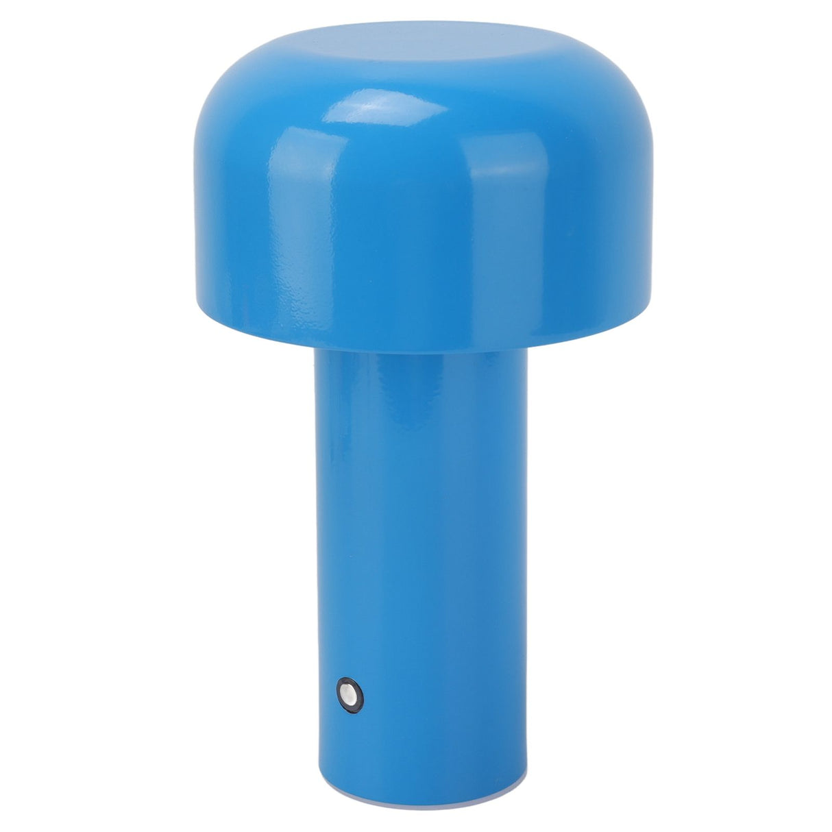 Mushroom Table Lamp 3 Color Dimming USB Charging Desk Lamp Touch Sensitive Mushroom Lamp for Restaurant Camping Blue
