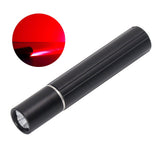 LED Therapy Flashlight Aluminum Alloy 2200mah 9W Rechargeable Handheld Lamp 630nm 660nm 850nm Red Infrared Torch