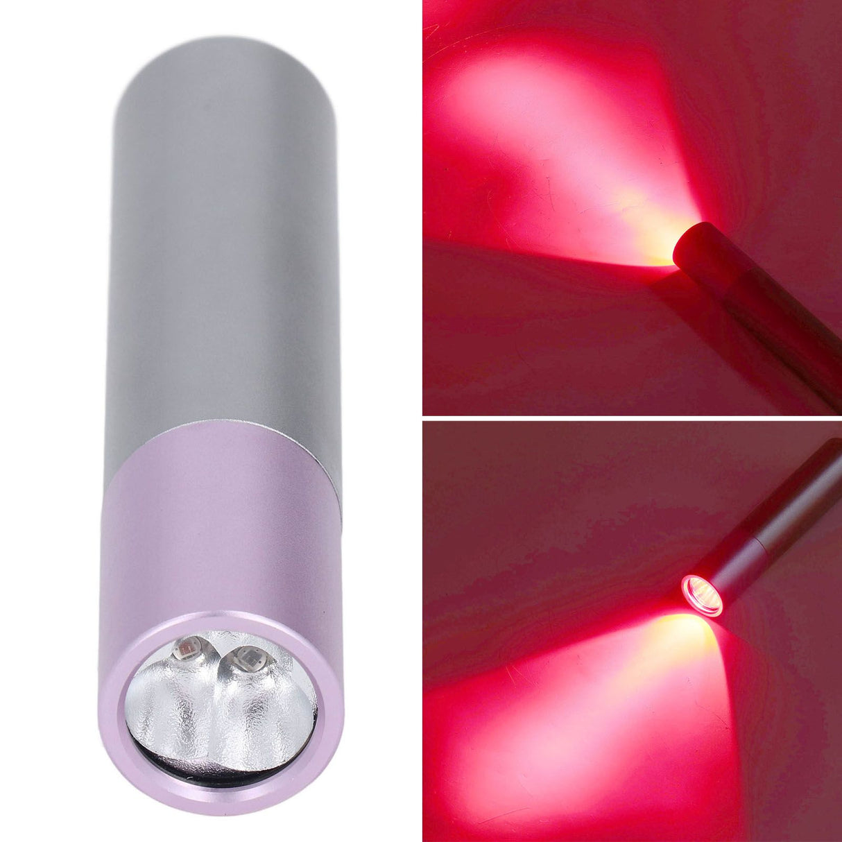 Near Infrared Lighting Treatment Torch 630 660 850nm Purple Cover LED Red Lighting Treatment Device