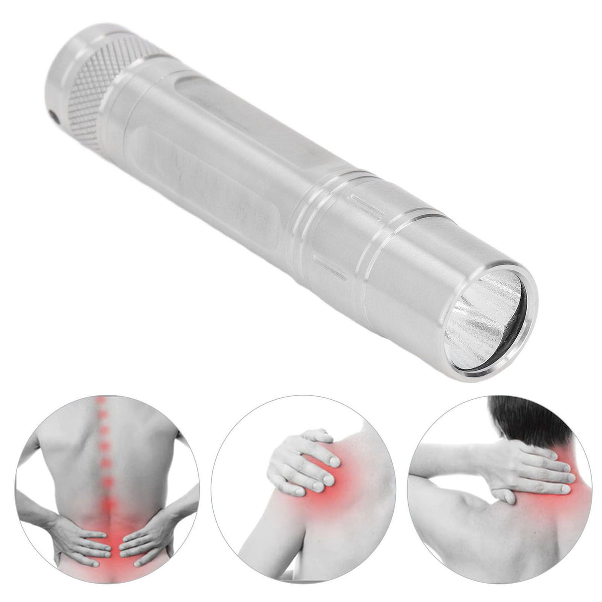 Therapy Flashlight LED Red Light 630nm 660nm 850nm Pain Relief Device for Face Body