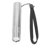 Infared Light Therapy Flashlight 630nm 660nm 850nm Stainless Steel LED Infrared Light with Sling for Ankle - Close-Up Angle