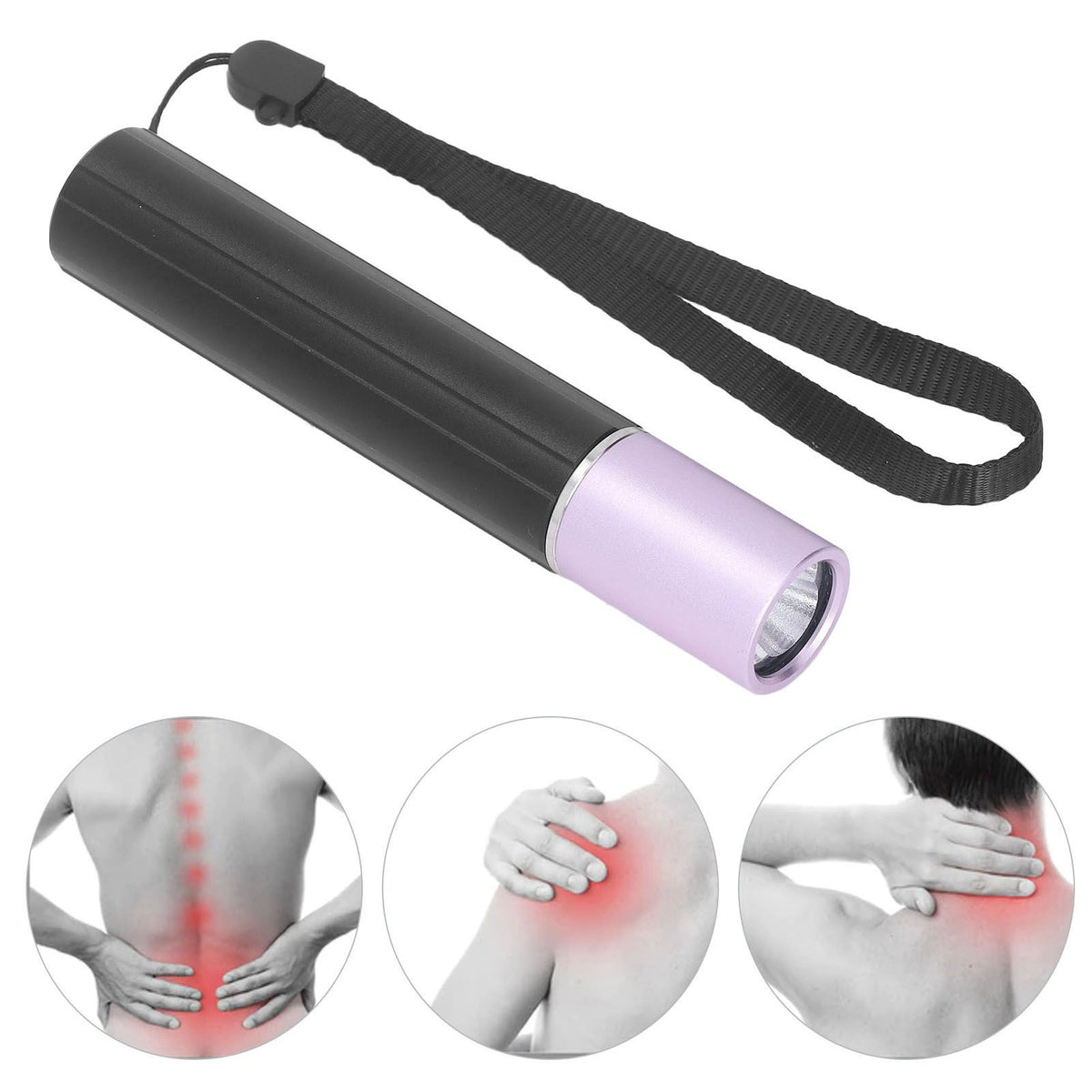 Red Light Therapy Flashlight 630nm 660nm 850nm Handheld Joint and Muscle Pain Relief Red Light Therapy Torch