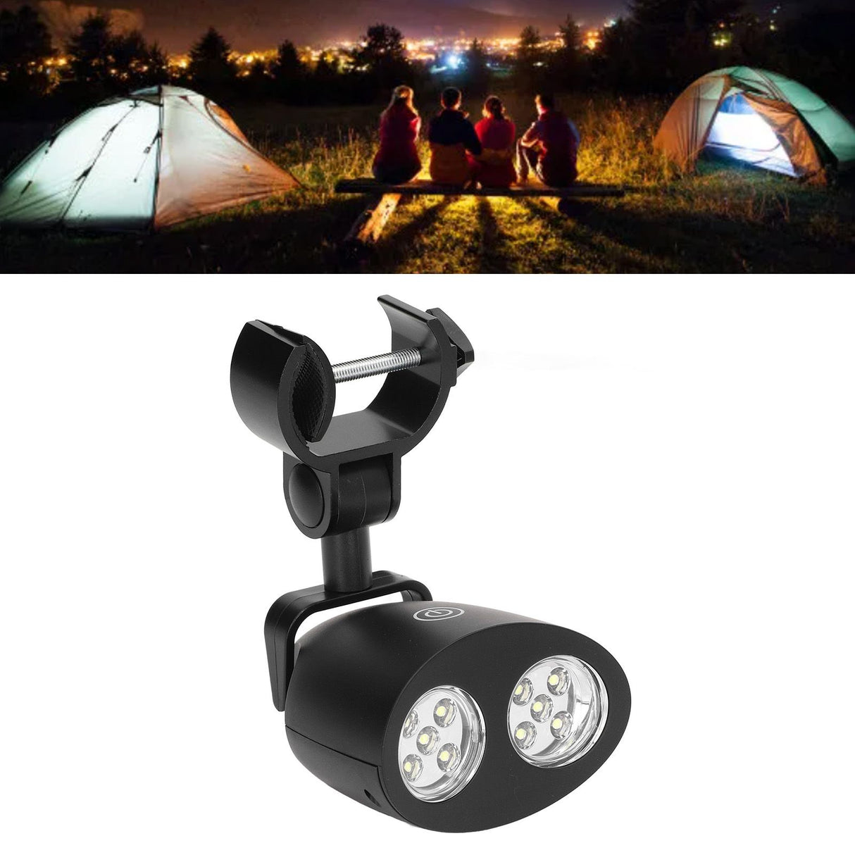 Barbecue Grill Light with 10 LED Lights Camping Emergency Light for Gas Charcoal Electric Grill