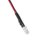 10pcs Lights Emitting Diodes 5mm Prewired Electronic LED Light Diodes for Decoration 5‑12V Yellow Light