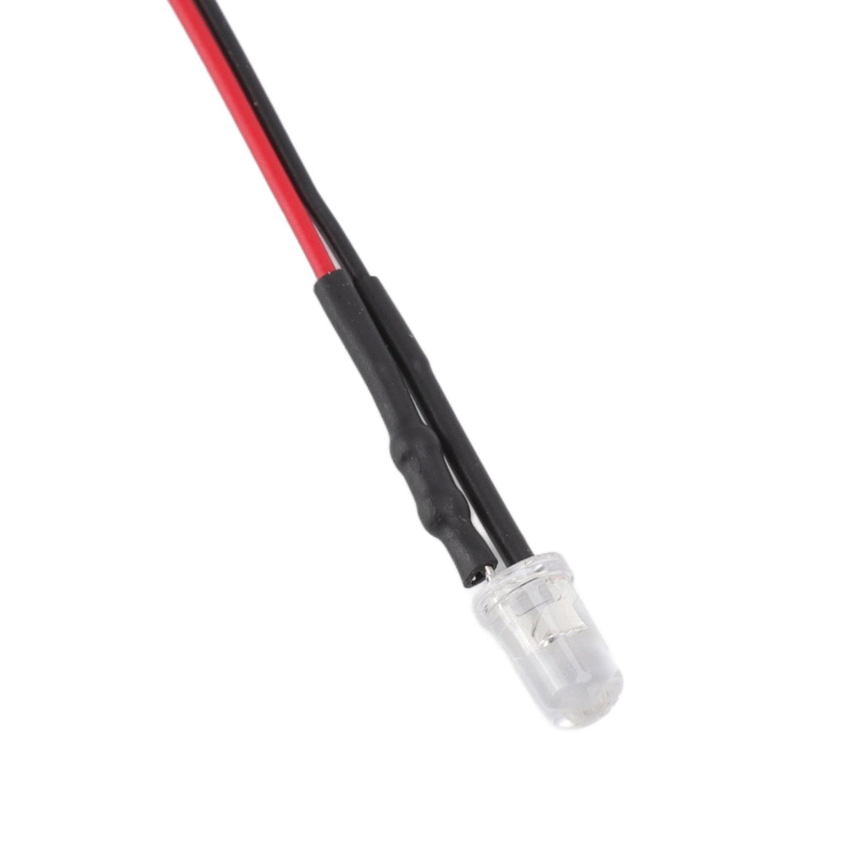 10pcs Lights Emitting Diodes 5mm Prewired Electronic LED Light Diodes for Decoration 5‑12V Blue Light
