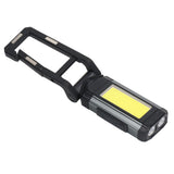 COB Work Light Magnetic USB Rechargeable LED Flashlight Camping Light Dimming Light Torch - Low Angle