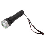 LED Flashlight 2 Levels High Brightness SST40 Wick White Light Life Waterproof Portable Outdoor Flashlight for Home Adventure - Side View