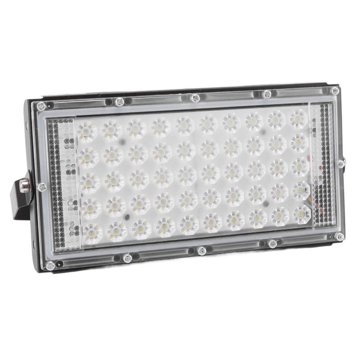 LED Flood Light 50W IP66 Waterproof 6000K White LED 180 Degrees Adjustment Outdoor Flood Light for Yard Balcony Outdoor