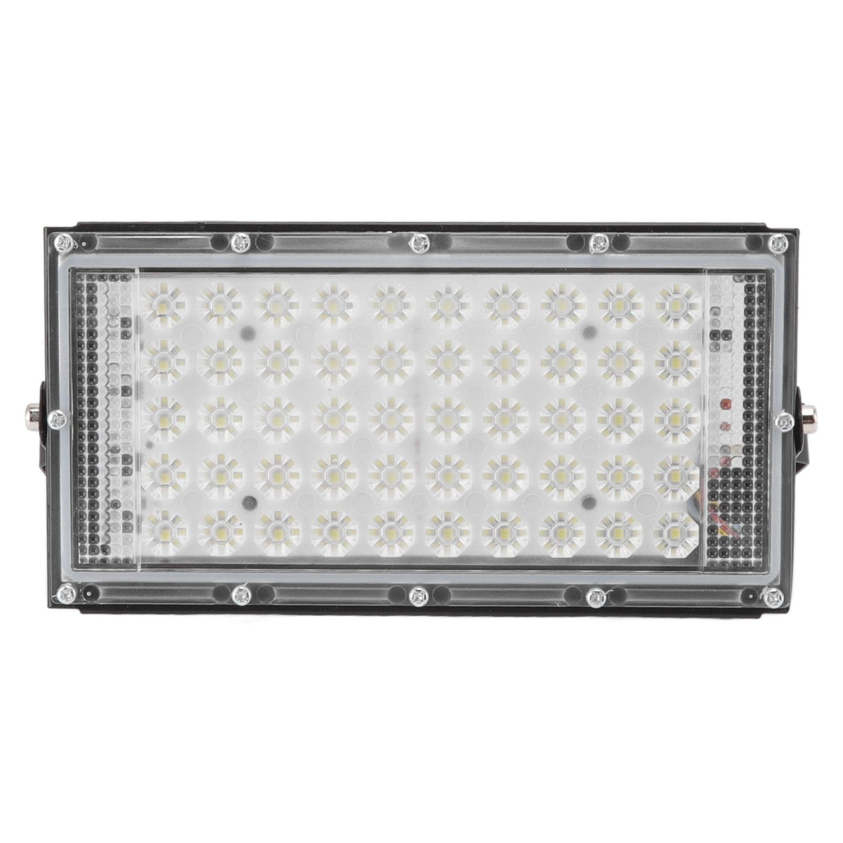 LED Flood Light 50W IP66 Waterproof 6000K White LED 180 Degrees Adjustment Outdoor Flood Light for Yard Balcony Outdoor