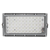 LED Flood Light 50W IP66 Waterproof 6000K White LED 180 Degrees Adjustment Outdoor Flood Light for Yard Balcony Outdoor