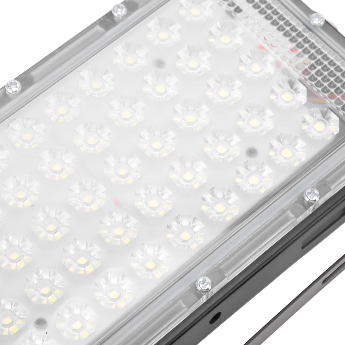 LED Flood Light 50W IP66 Waterproof 6000K White LED 180 Degrees Adjustment Outdoor Flood Light for Yard Balcony Outdoor