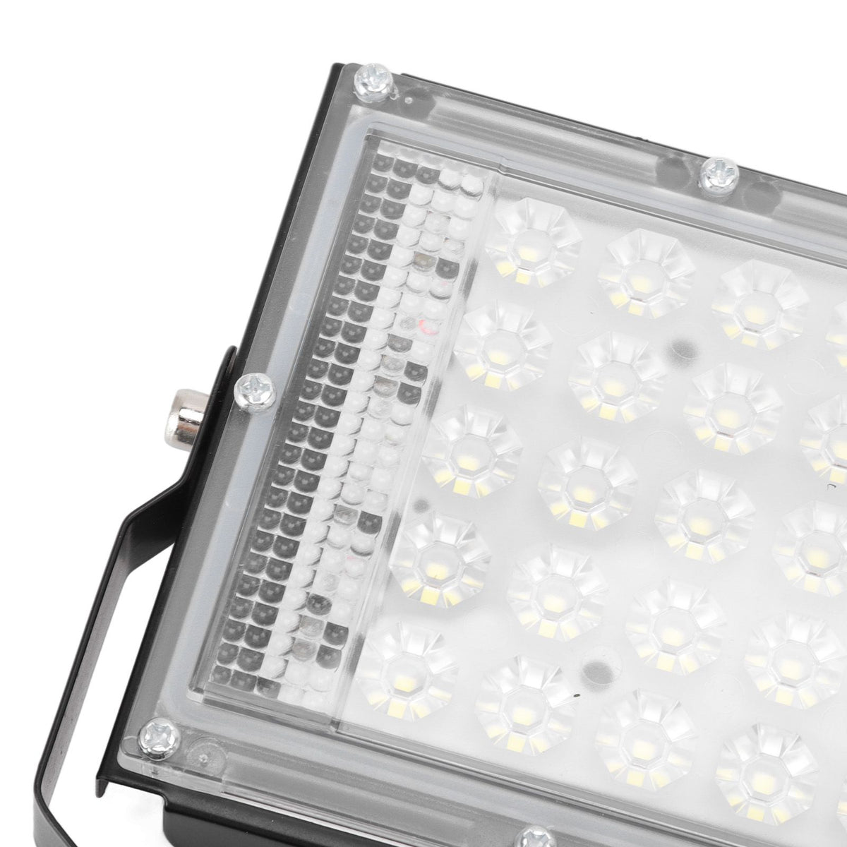LED Flood Light 50W IP66 Waterproof 6000K White LED 180 Degrees Adjustment Outdoor Flood Light for Yard Balcony Outdoor